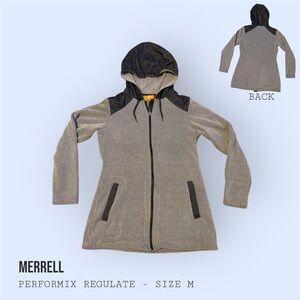 Merrell Performix Regulate Hooded Fleece Jacket Size M